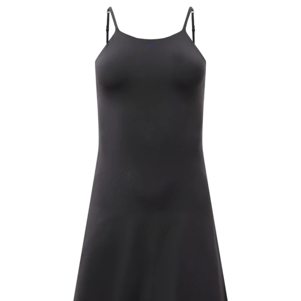 Girlfriend Collective Black Naomi Dress M NWT
